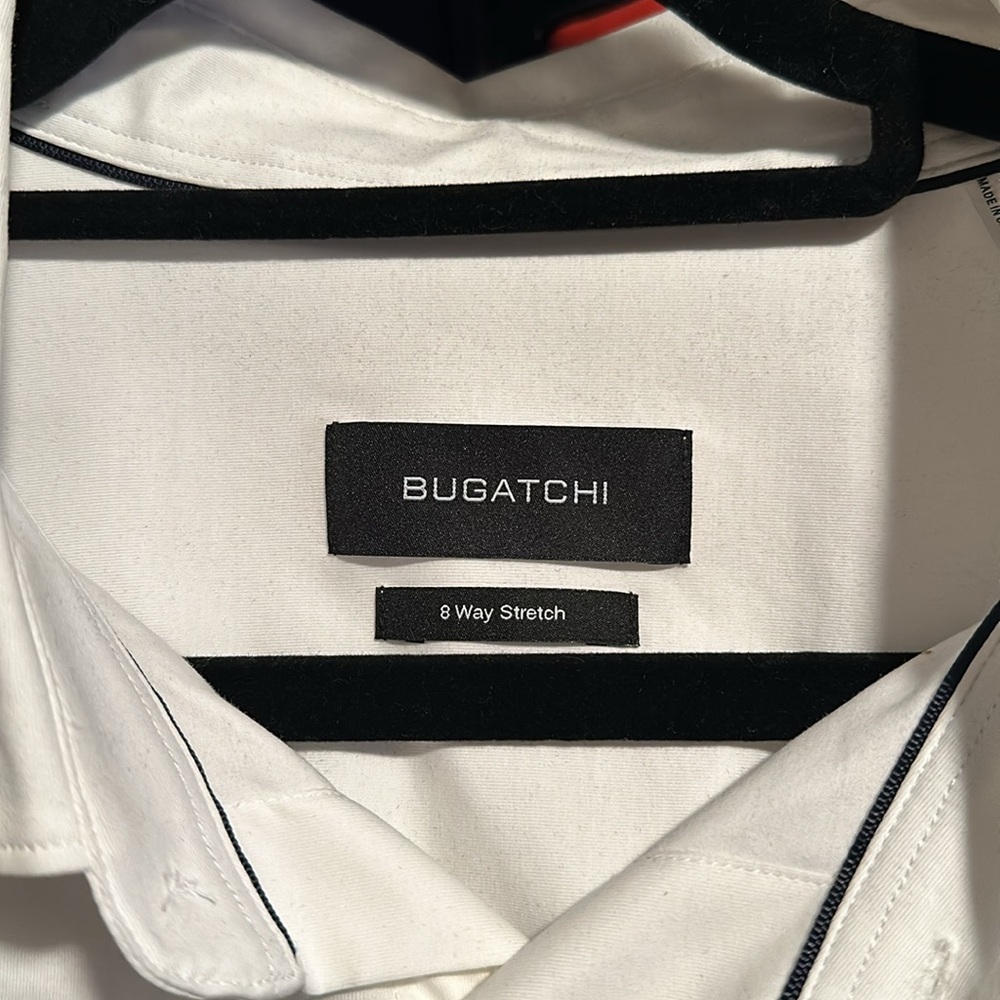 Bugatchi Peter Solid Ooohcotton Short Sleeve Shir… - image 2